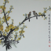 何明耀国画 